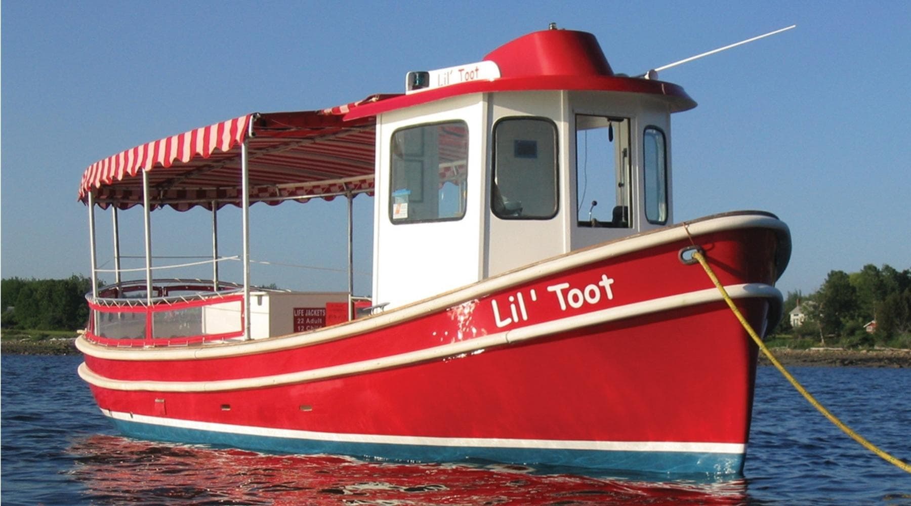 Private Lil' Toot Charter in Castine Harbor, Maine