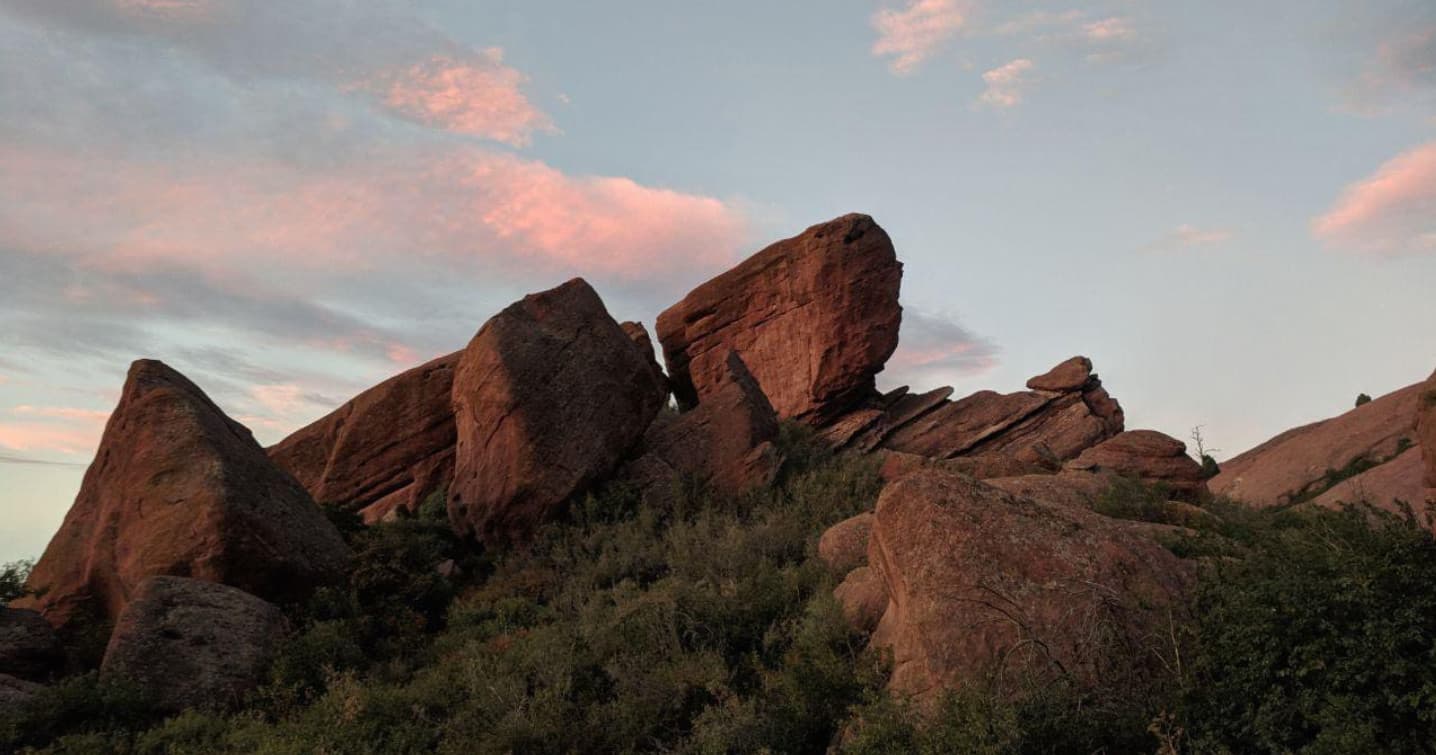 Sunrise Hike at Red Rocks Park, Colorado