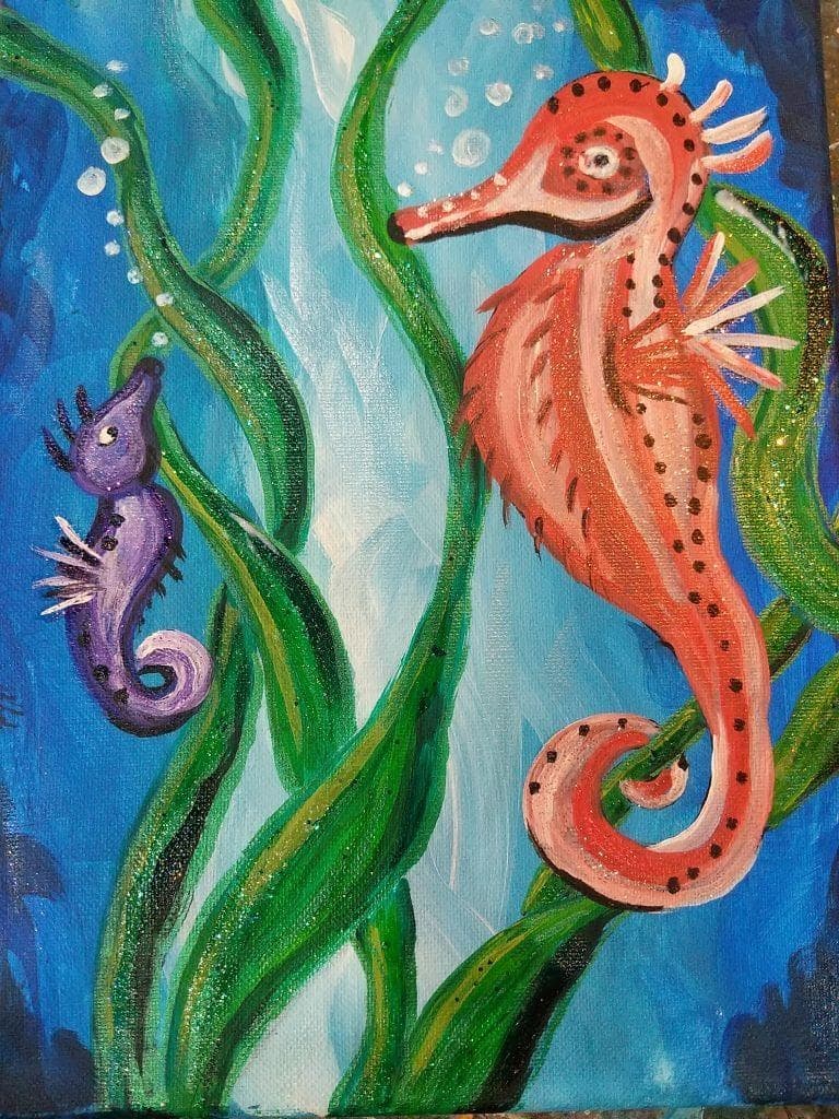 Water Activities & Two Seahorses: Creative Sea Adventures