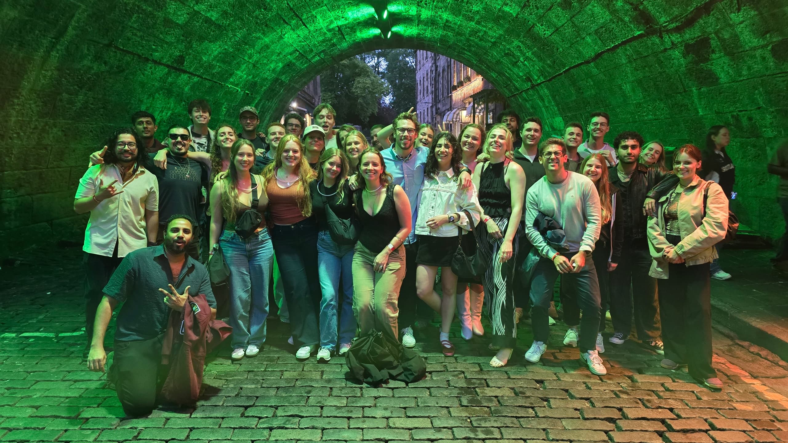 Ebrius Edinburgh Pub Crawl team