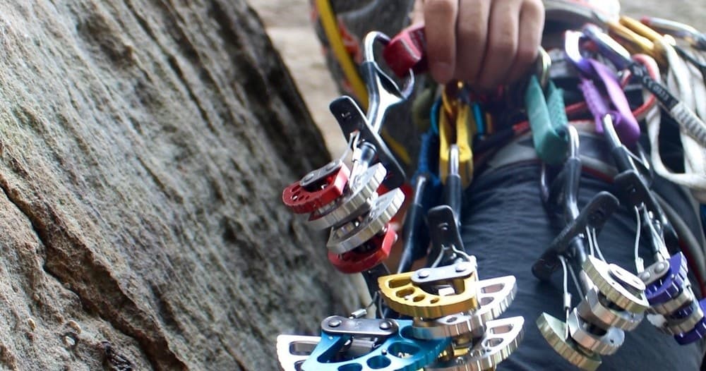 Trad Climbing Boot Camp at Bluegrass Climbing School in Rogers