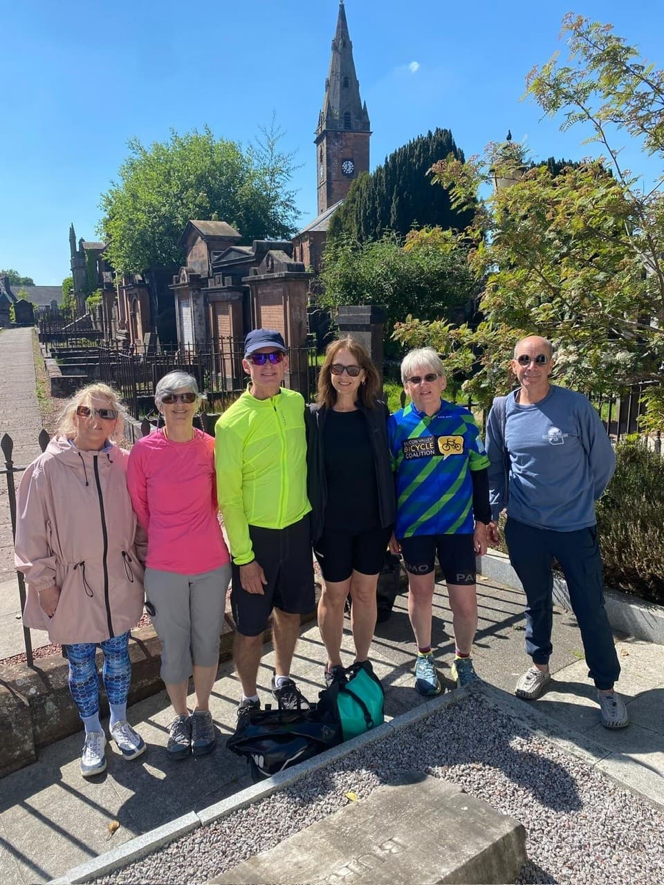 St. Michael's Church Dumfries team