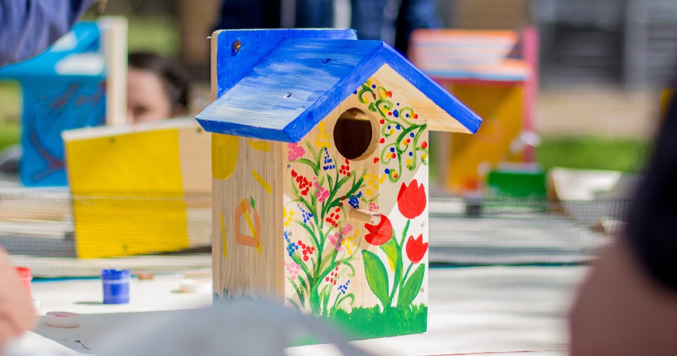 Creative Birdhouse & Fairy House Painting in Dresher, PA