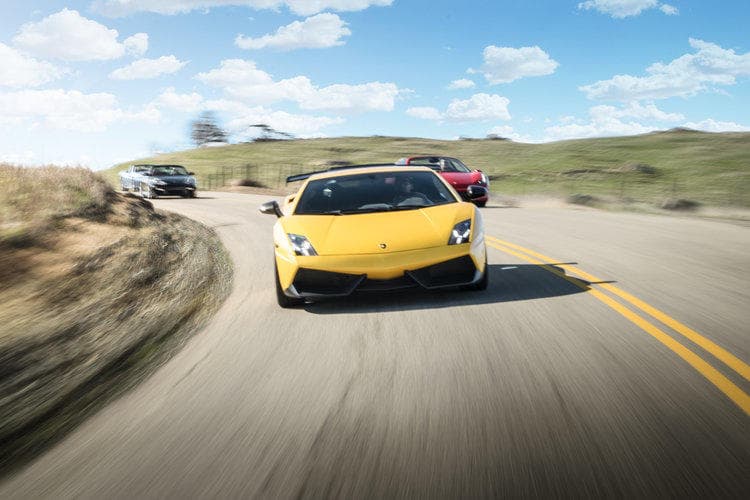Thrilling 45 Mile Exotic Car Tour in Fresno, California