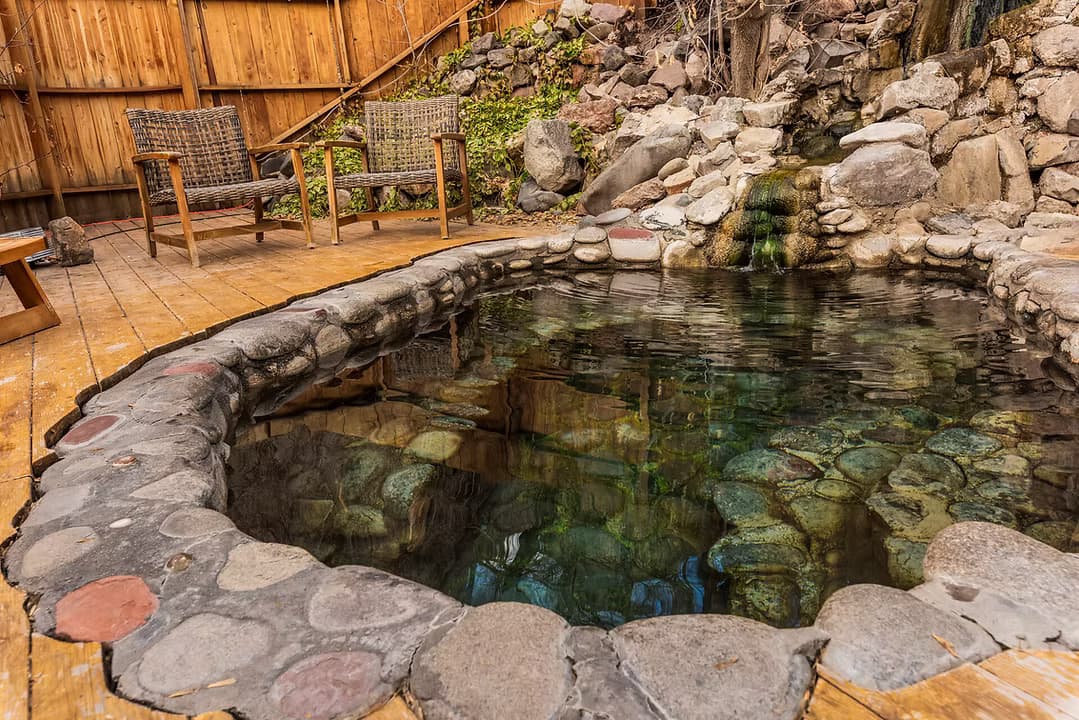 Soak at The Lorelei: Private Mineral Hot Spring Pool in Ouray, Colorado photo 2