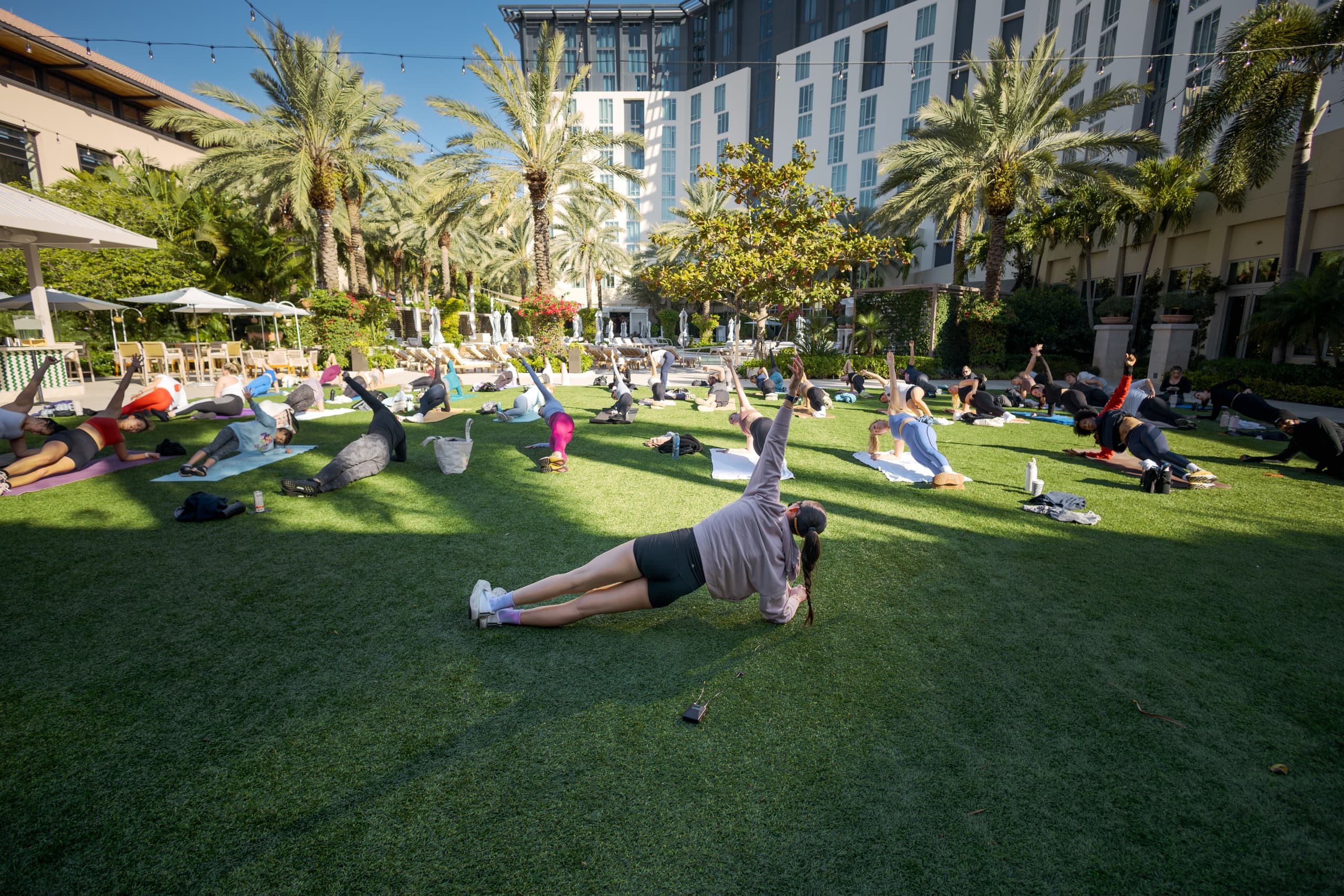 Outdoor Fitness & Wellness at Hilton West Palm Beach by The Adventure Collective