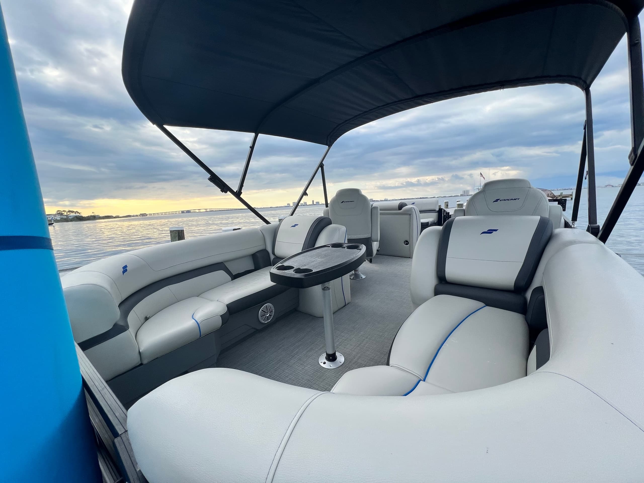 Full Day Tritoon Rental with Gulf Coast Pontoon Rental LLC