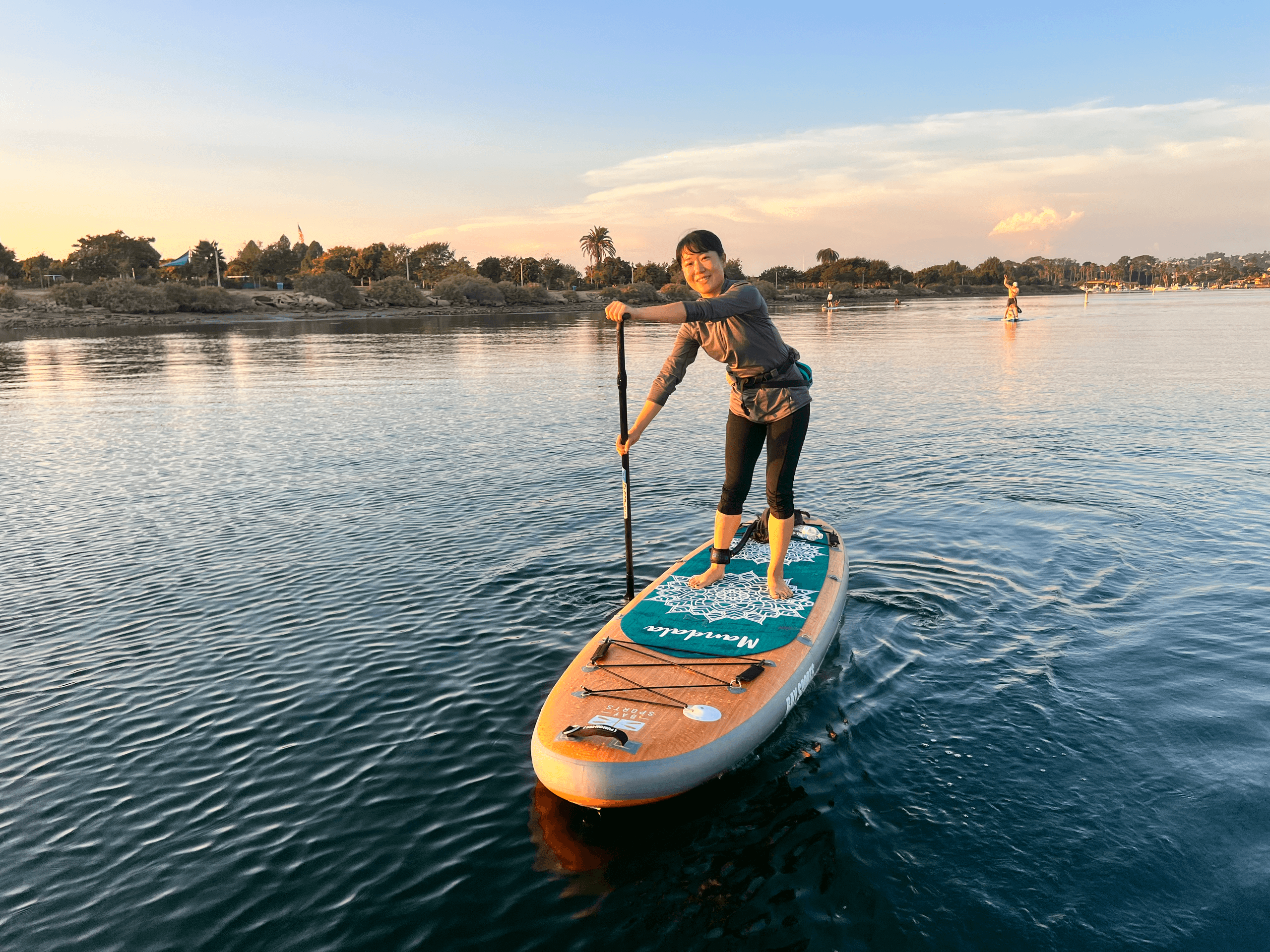 Inflatable SUP Lesson 101 in San Diego, California