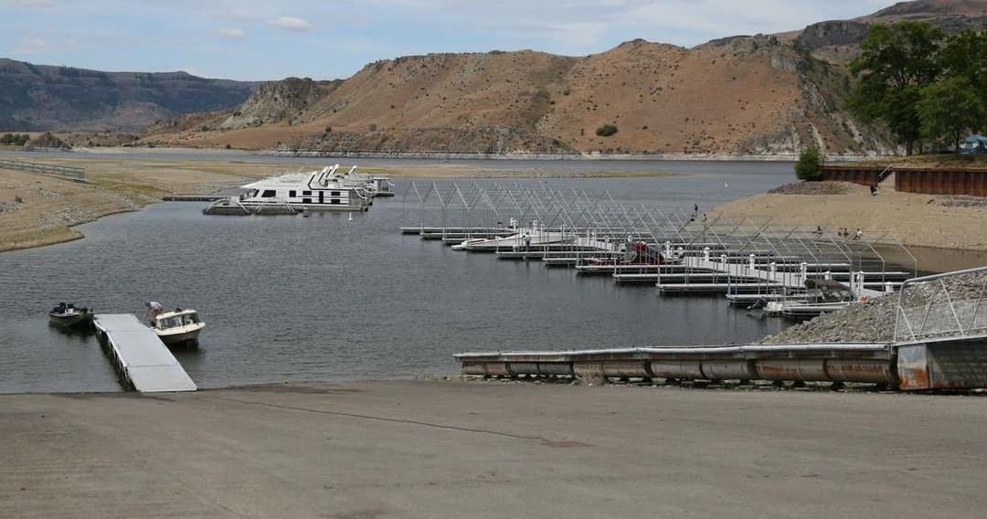 Fourteen Night Moorage at Keller Ferry Marina, Washington