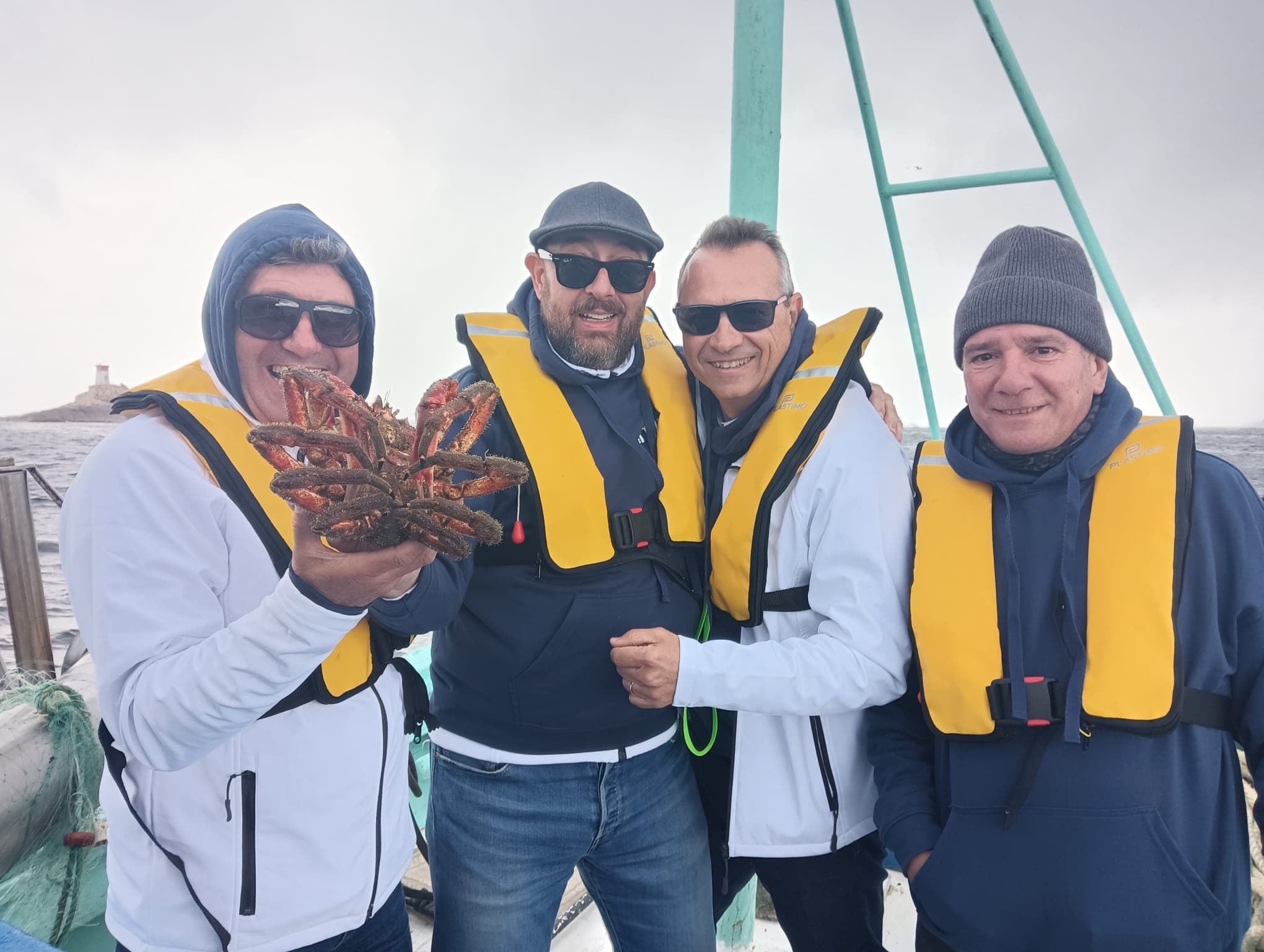 Pescaturismo Adventures in Baiona with Bluscus Turismo Marinero