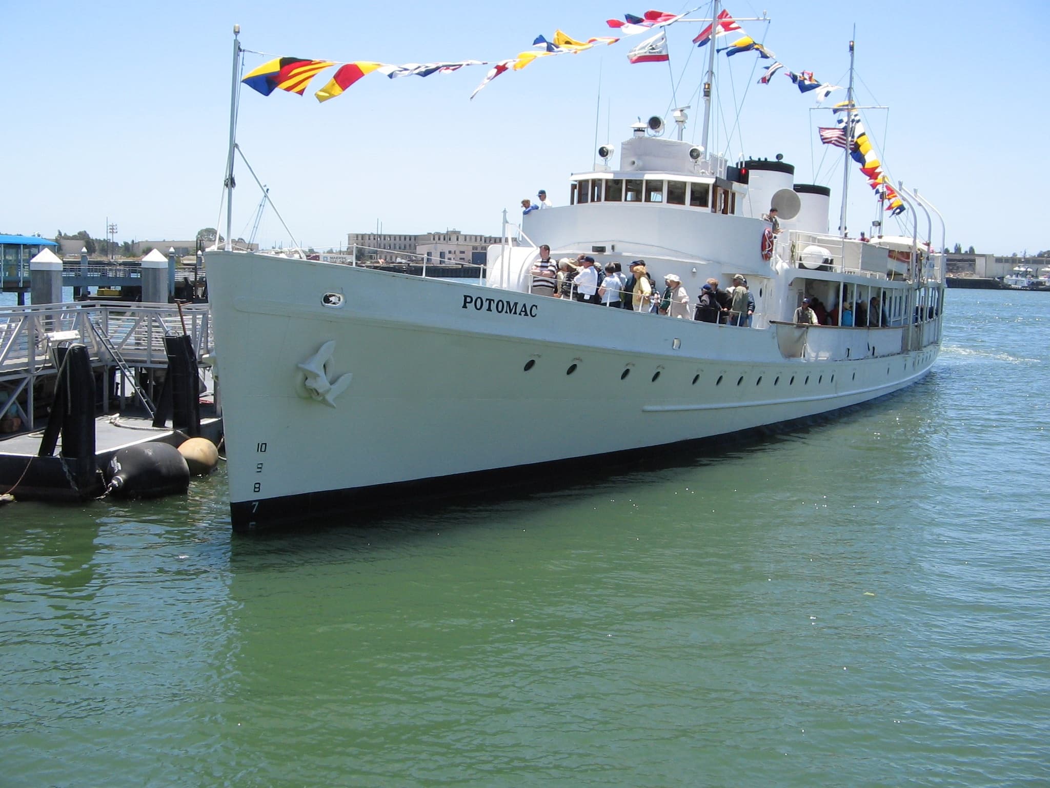 USS Potomac Dockside Tours for FDR’s Birthday in Oakland