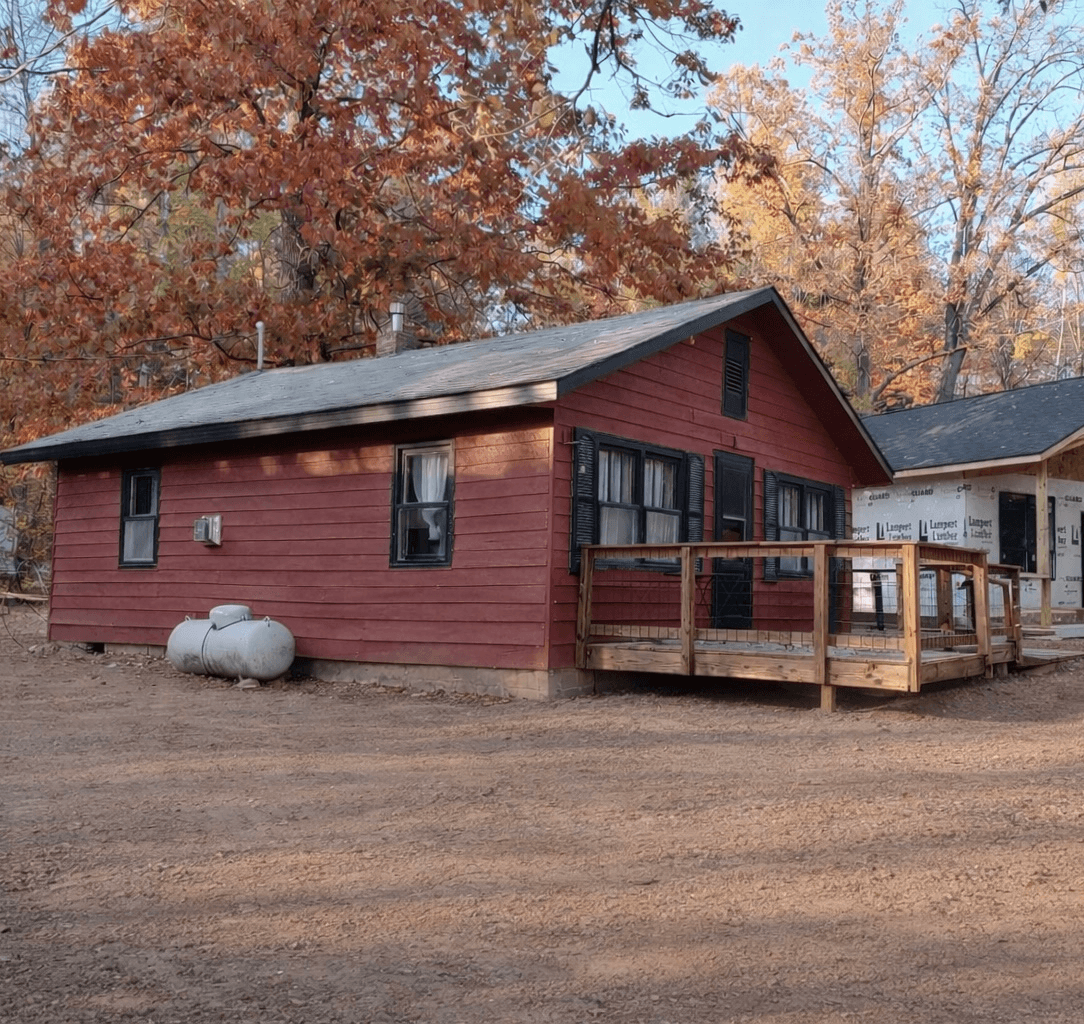 Bluegill Cabin: Lakeside Fishing Cabin on Potato Lake, Chetek WI