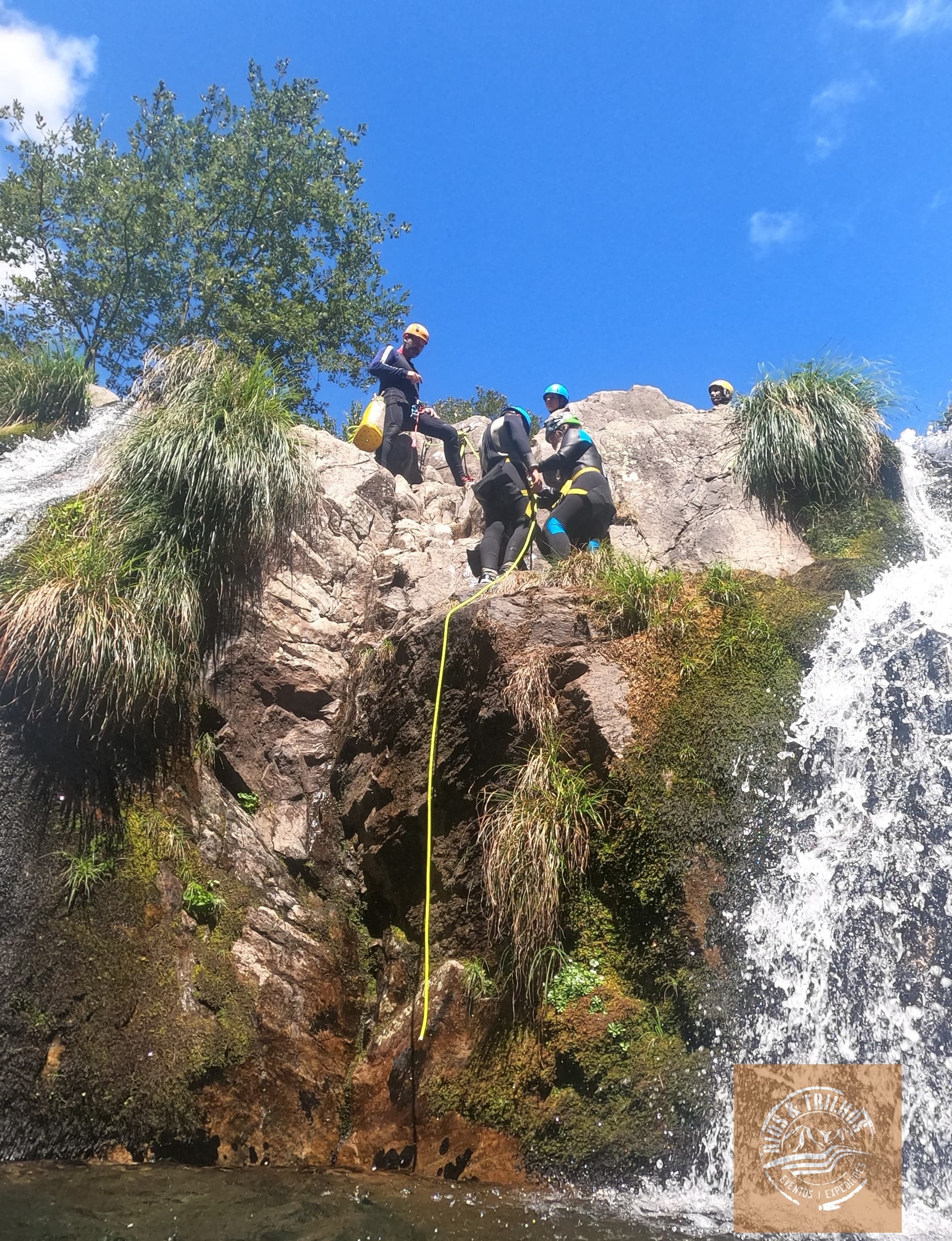 Canyoning in Manhouce with Rios & Trilhos Aventura