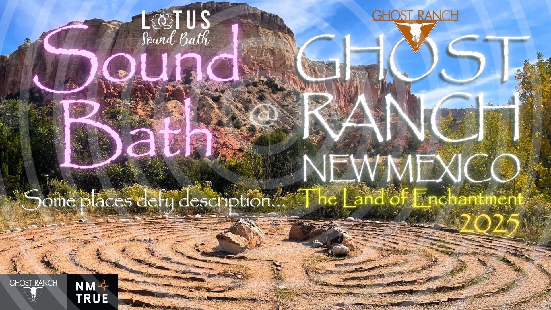 Sound Bath Journey at Ghost Ranch in Abiquiu, NM