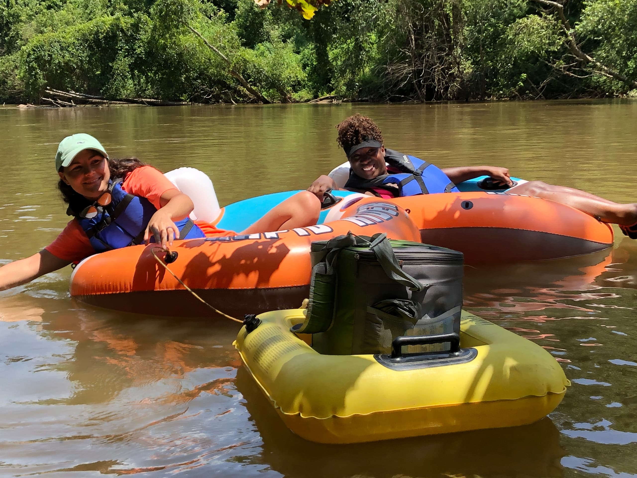 6.5 Mile Tube Trip on Yadkin River in Ronda, NC
