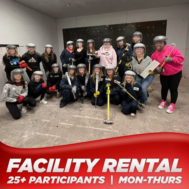 Indoor Adventure Facility Rental at iSmash Omaha