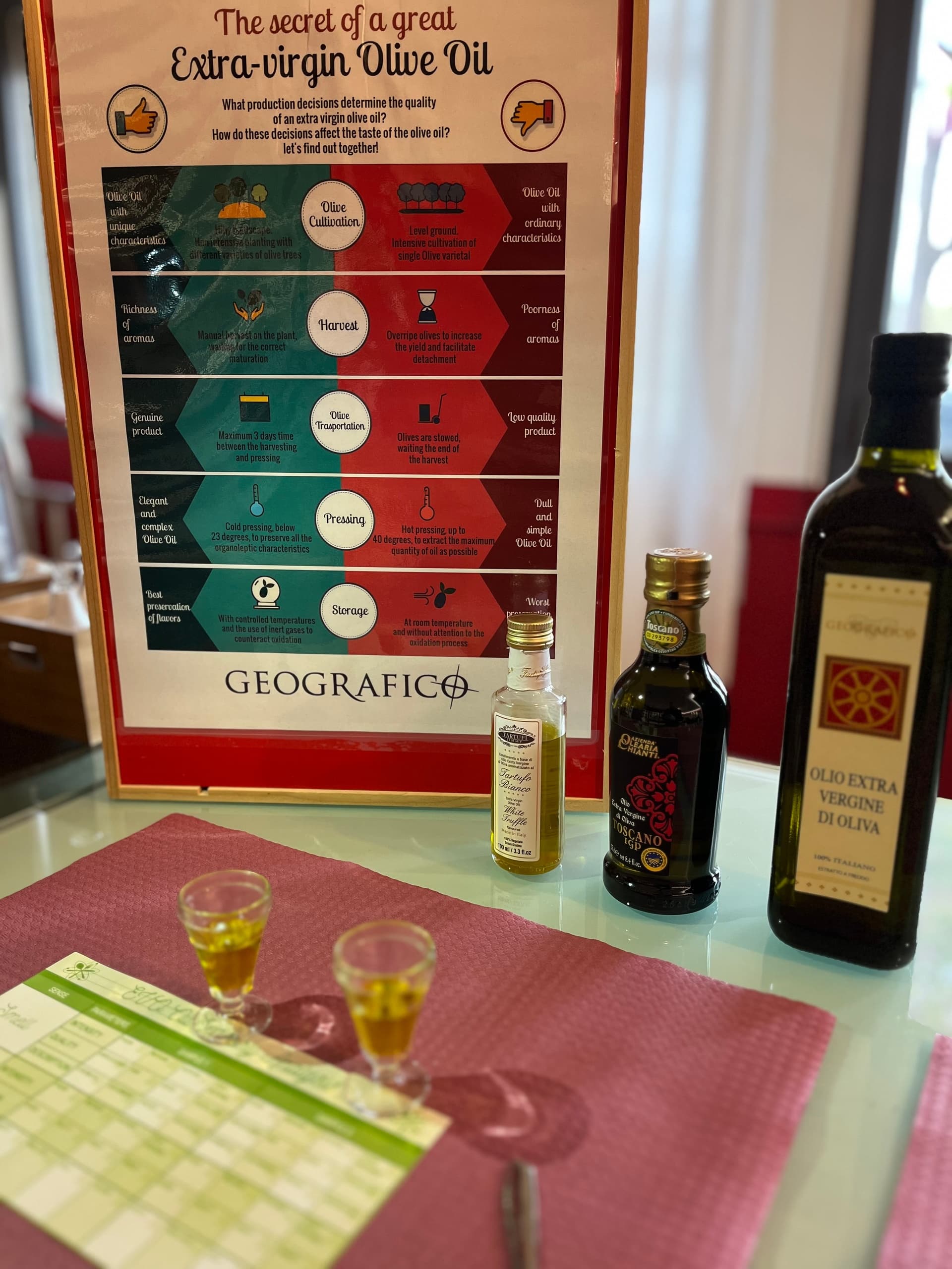 Mastering Extra Virgin Olive Oil: The Ultimate Tasting Game in Castellina in Chianti