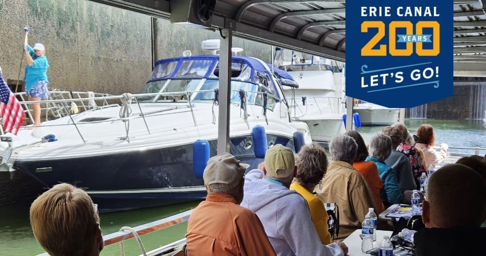 Water Activities: Finger Lakes Erie Canal Sunset Cruise