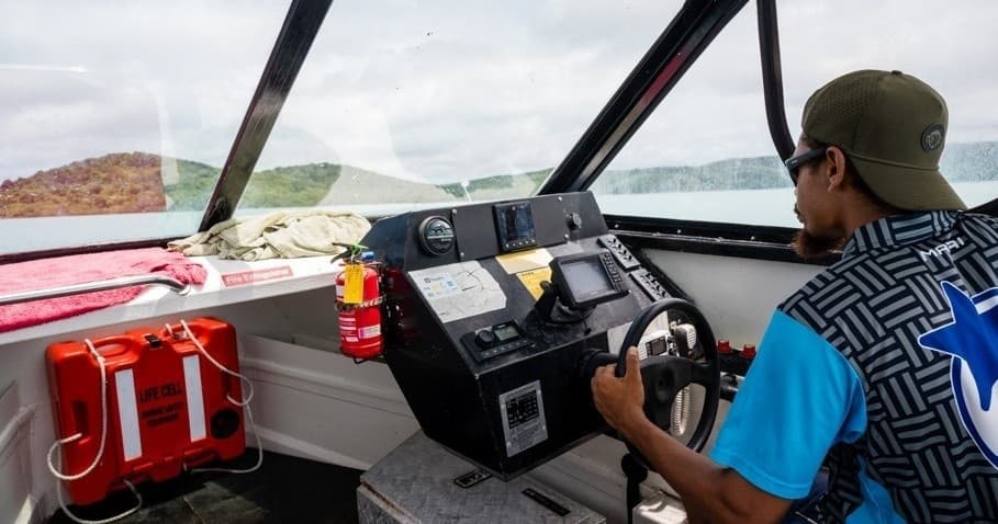 Fast Water Taxi Trips with Kaiwalagal Ferries on Thursday Island