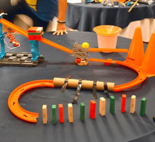 Kinetic Art Challenge with Meteor Crater Education Alliance