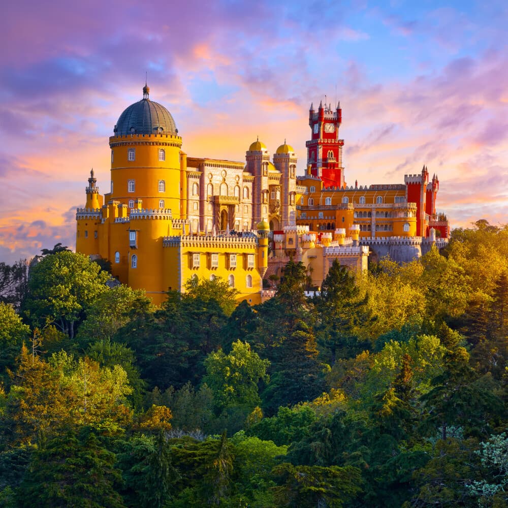 Sintra Romantic Day Trip: Pena, Regaleira & Monserrate from Lisbon