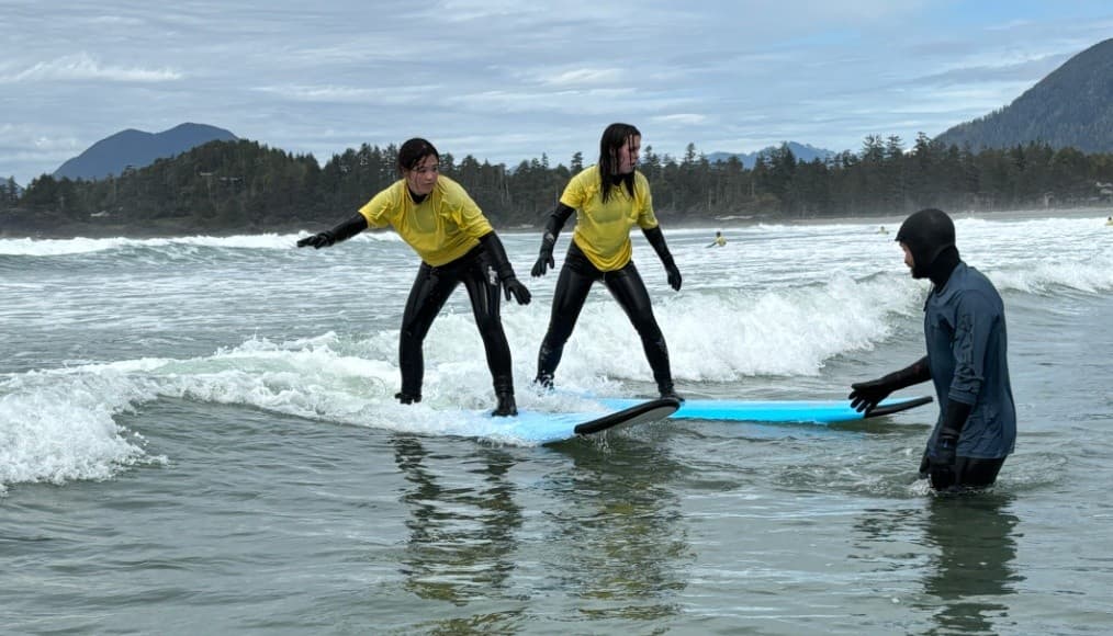 Tide and Technique: Private Group Surf Lessons in Tofino