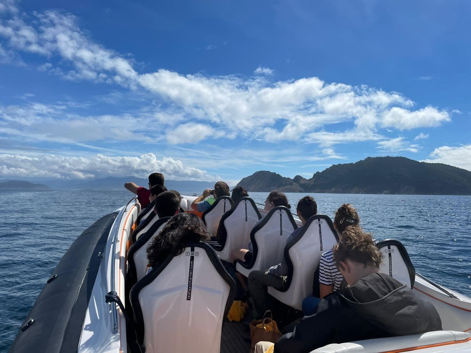 Fast Boat to Cíes Islands with Bluscus Turismo Marinero from Baiona
