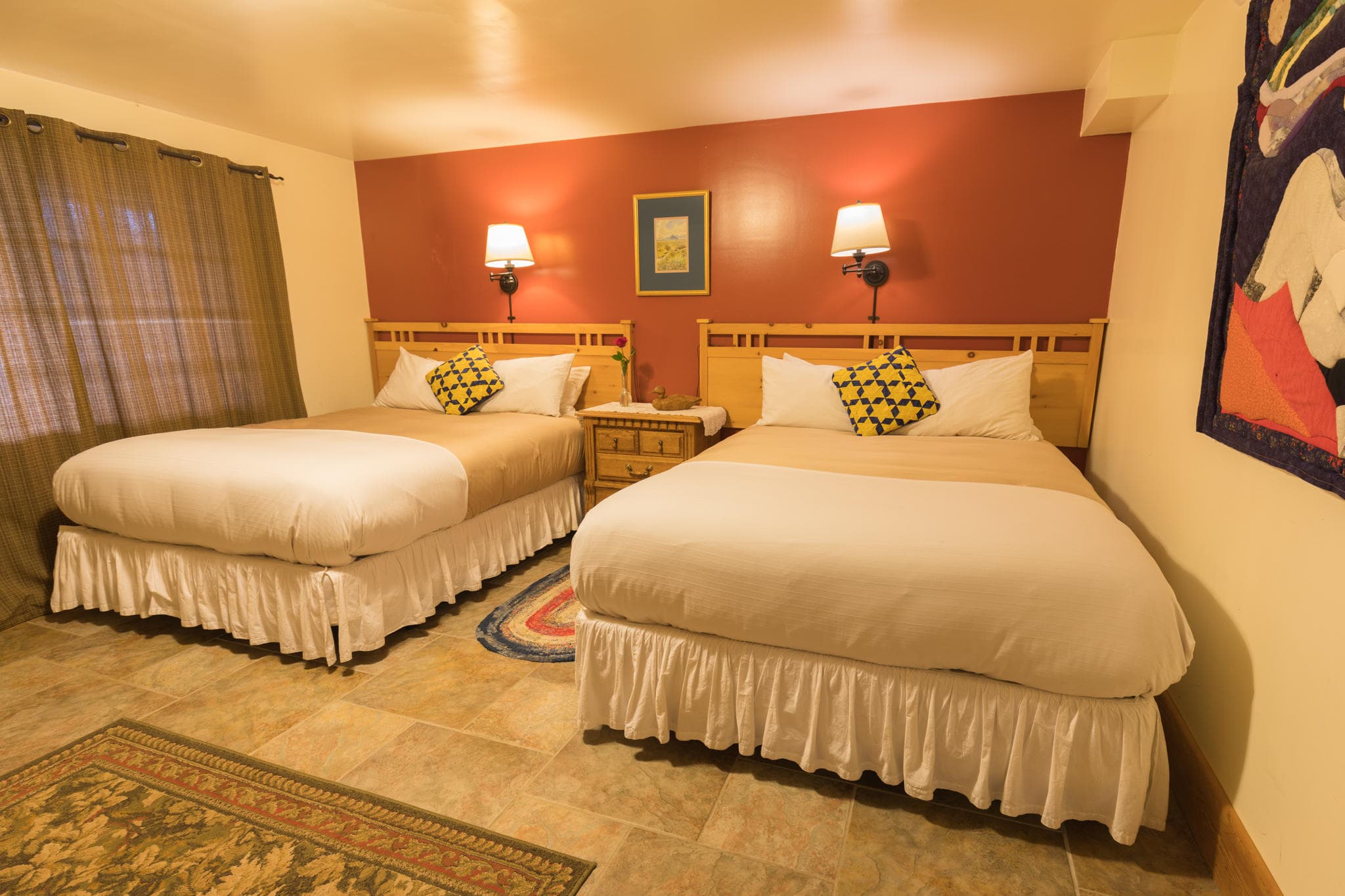 Comfort and Views at Lodge at Black Rapids’ Room 8
