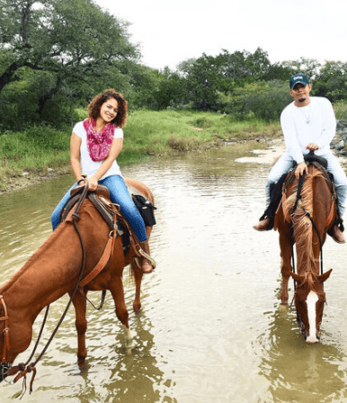 Private Horseback Ride Through Canyon Lake, Texas