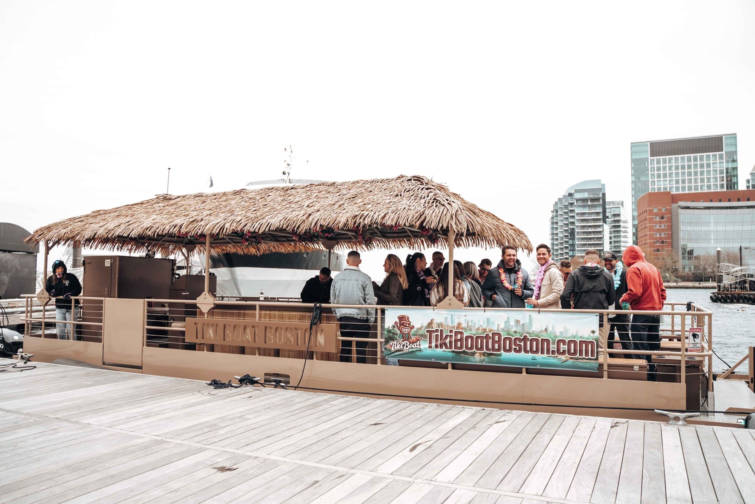 Private Tiki Boat Cruise in Boston Harbor — 90-Minute Party Charter photo 4
