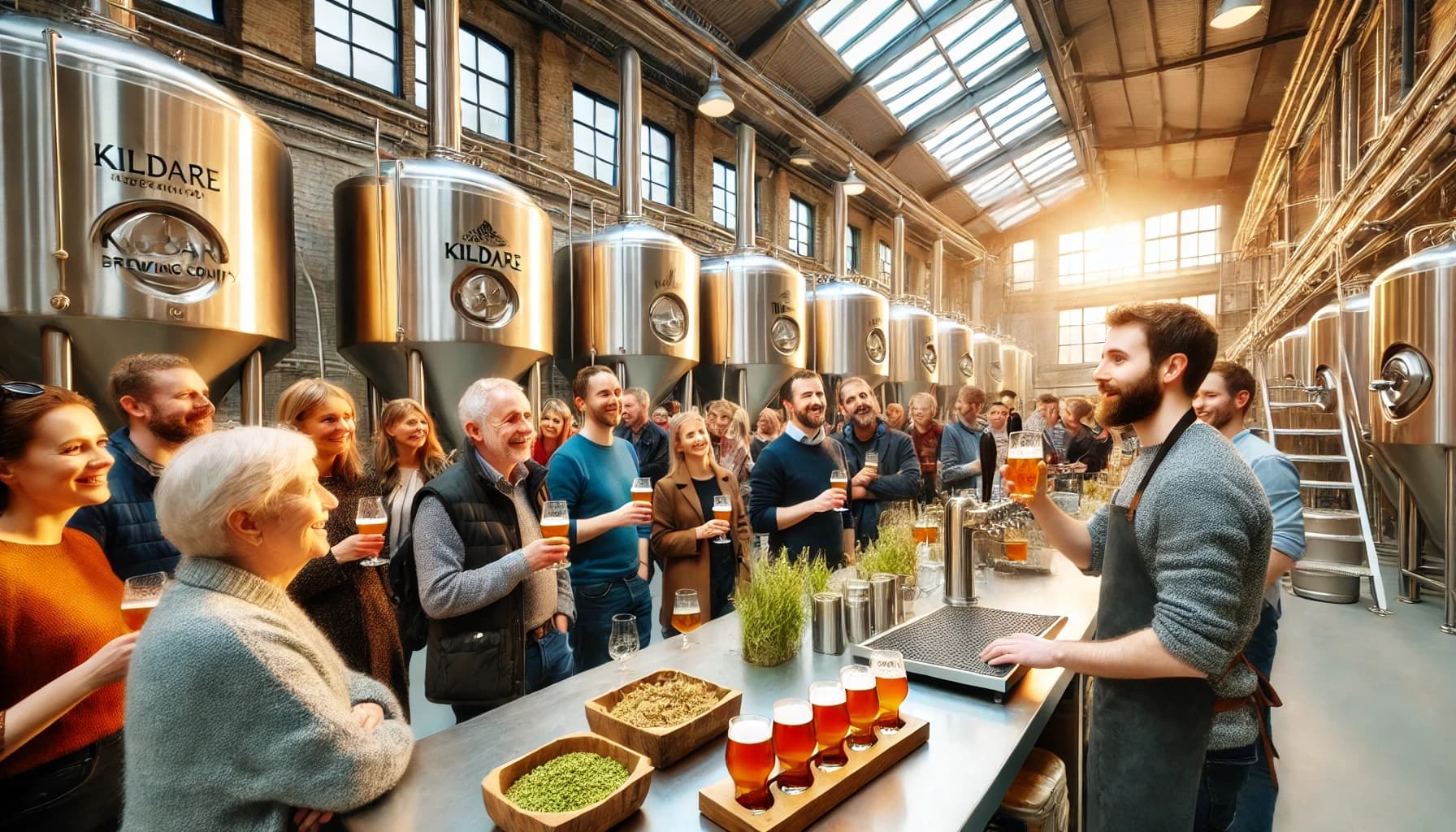 Brewery Tour at Kildare Brewing Company in Sallins