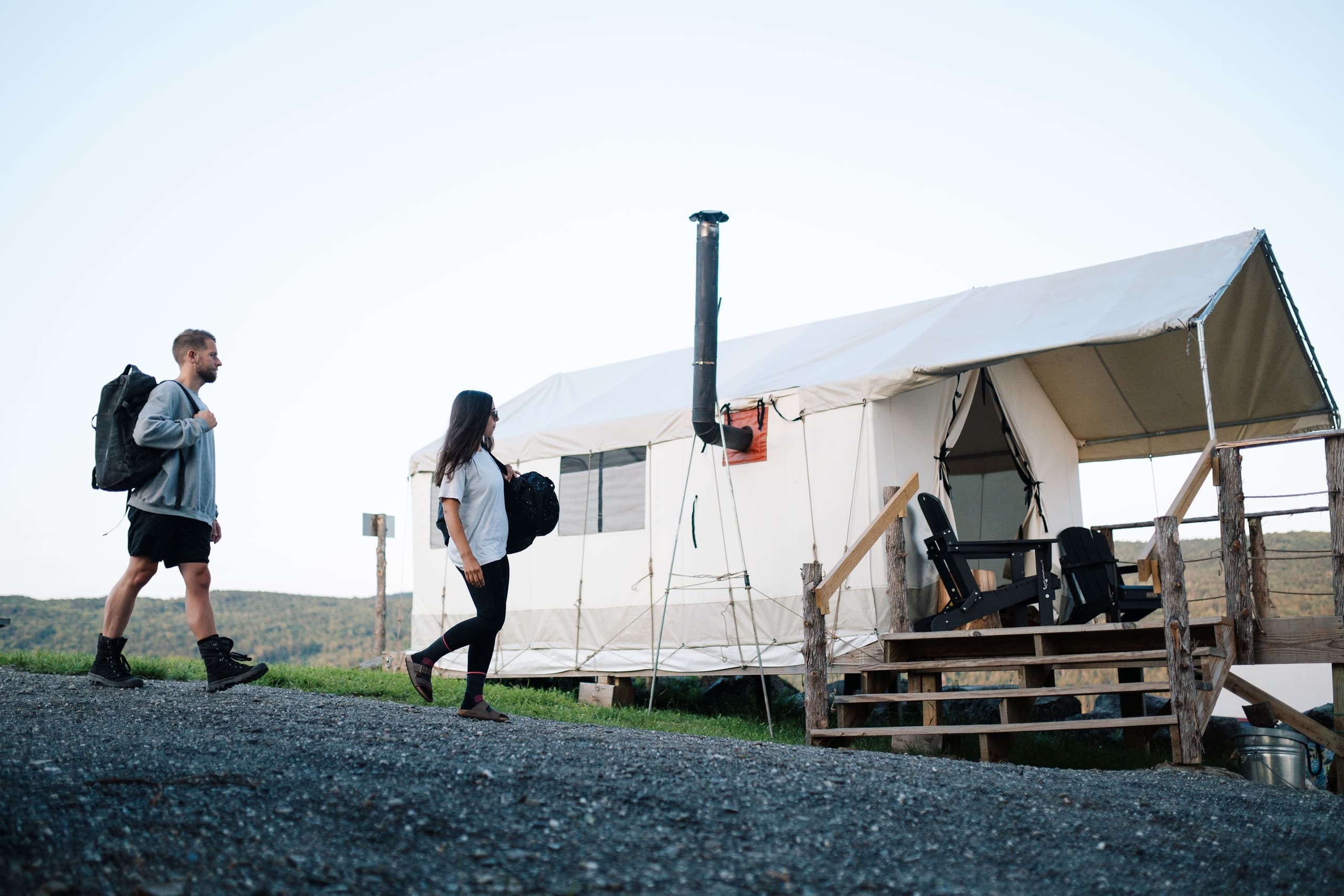 Eagle Ridge Signature Tent Adventure in Stewartstown, NH