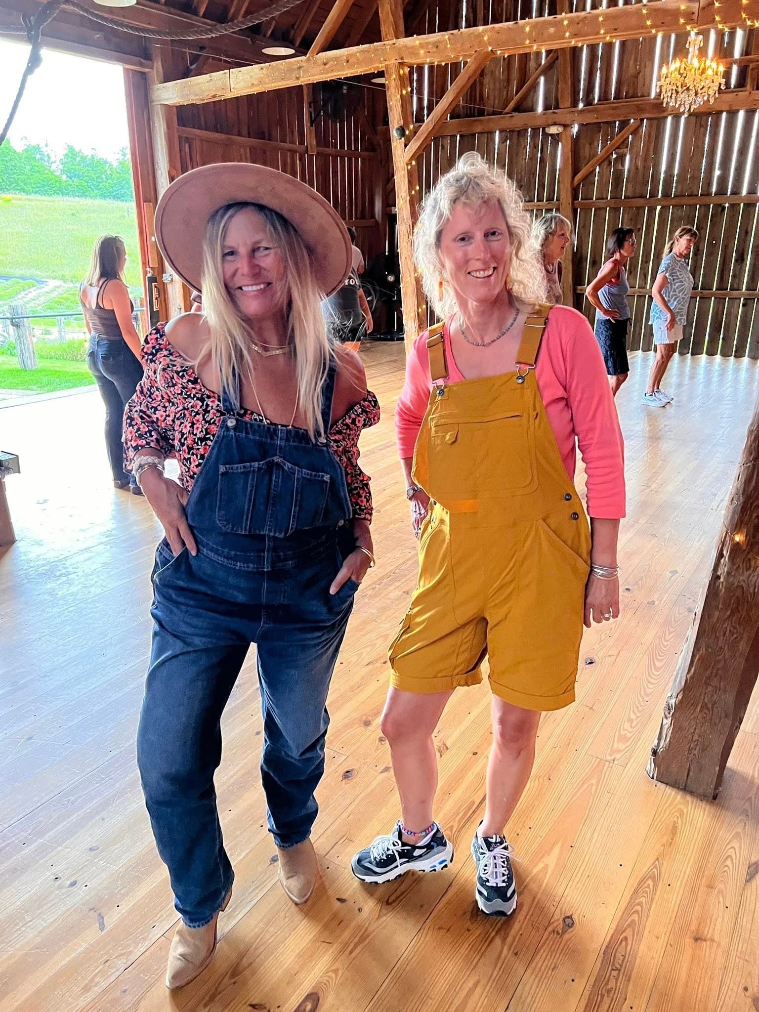 Line Dancing in Lavender Hill Farm’s Historic Red Barn — Boyne City Summer Night Out photo 2