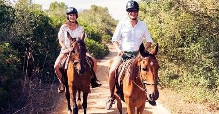 Romantic Summer Couples Horseback Ride in Buellton, CA