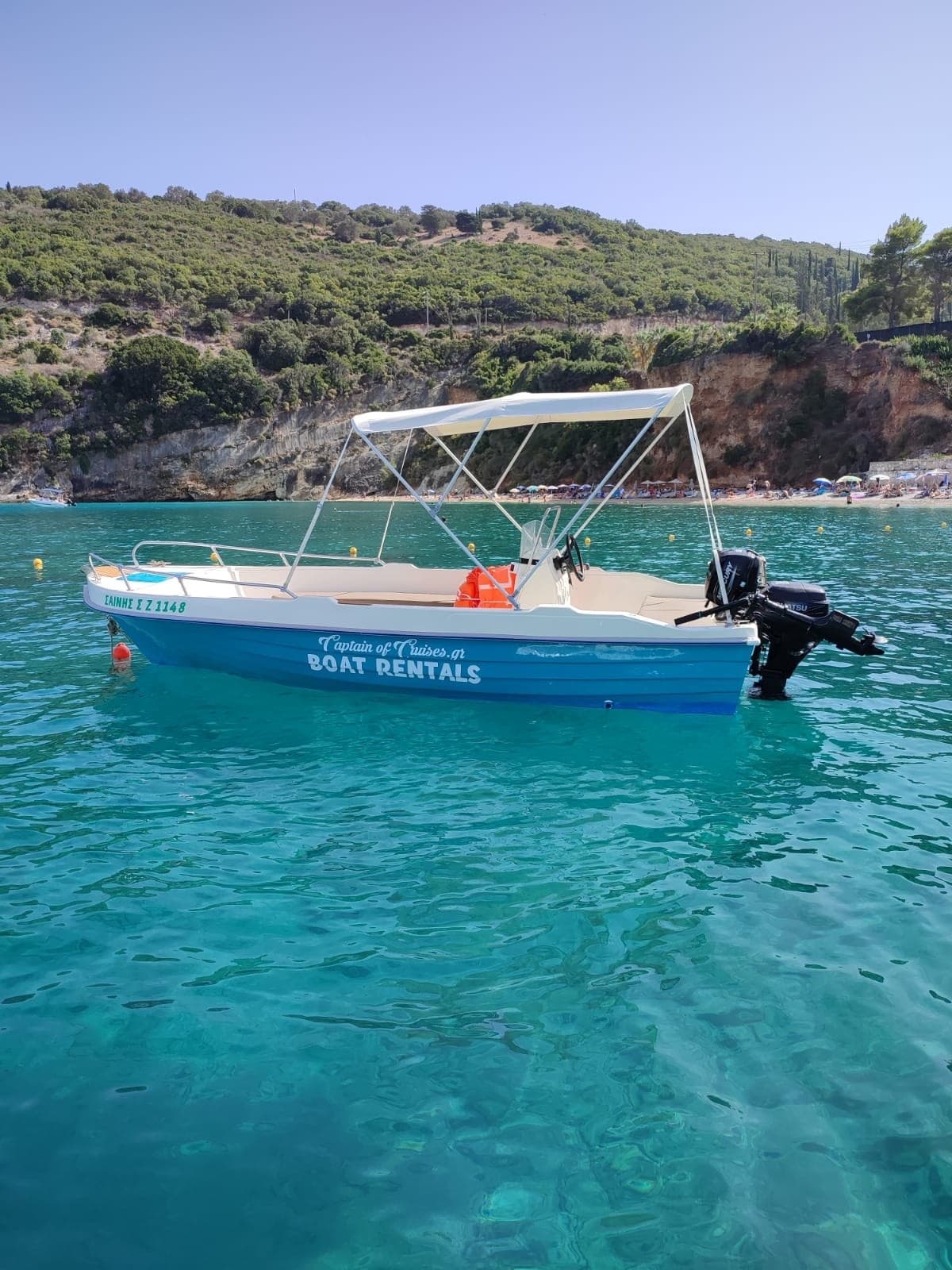 Makris Gialos Motorboat Rentals — Explore Zakynthos Blue Caves & Shipwreck
