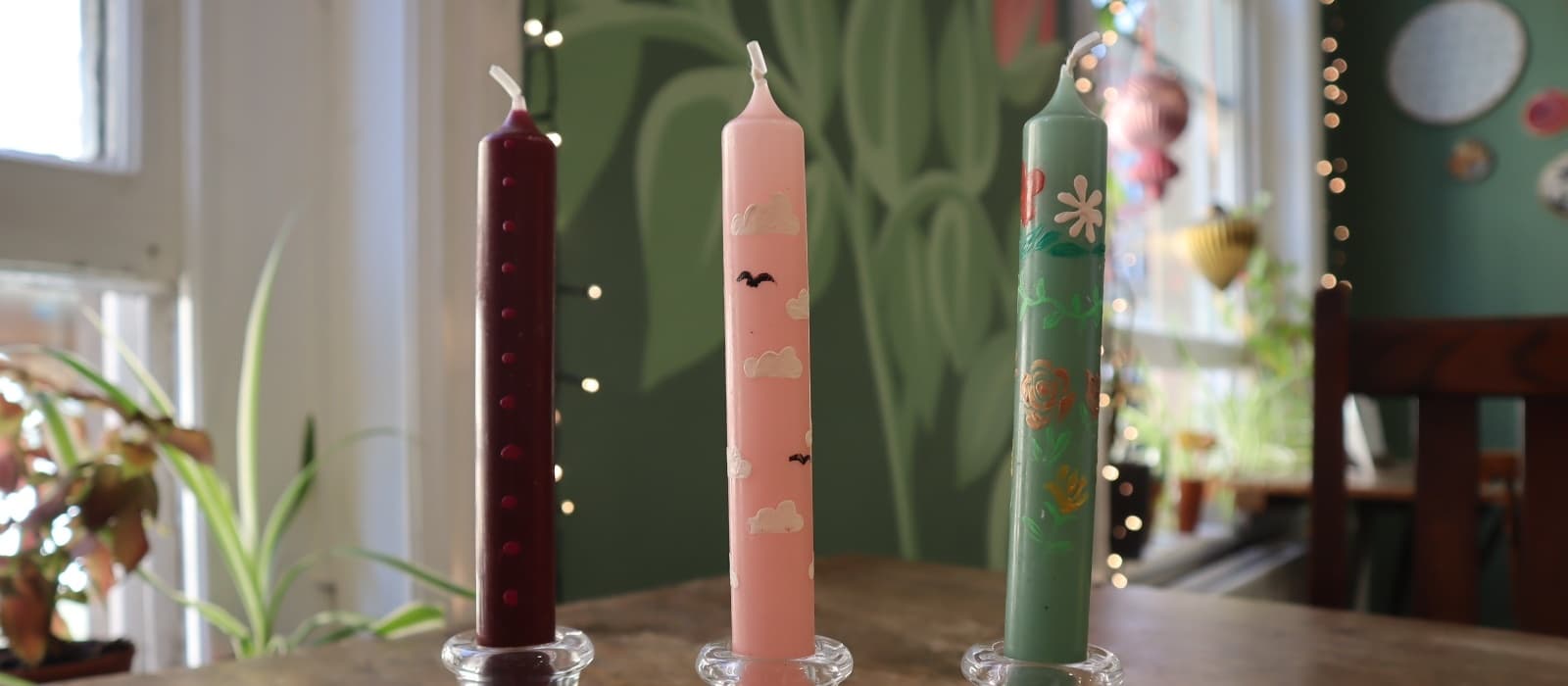 Candle Painting Crafternoon with Debbie Bryan in Nottingham