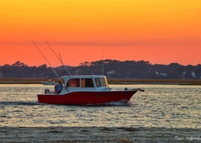 Serene 'Side Kick' Burial at Sea in Murrells Inlet, SC