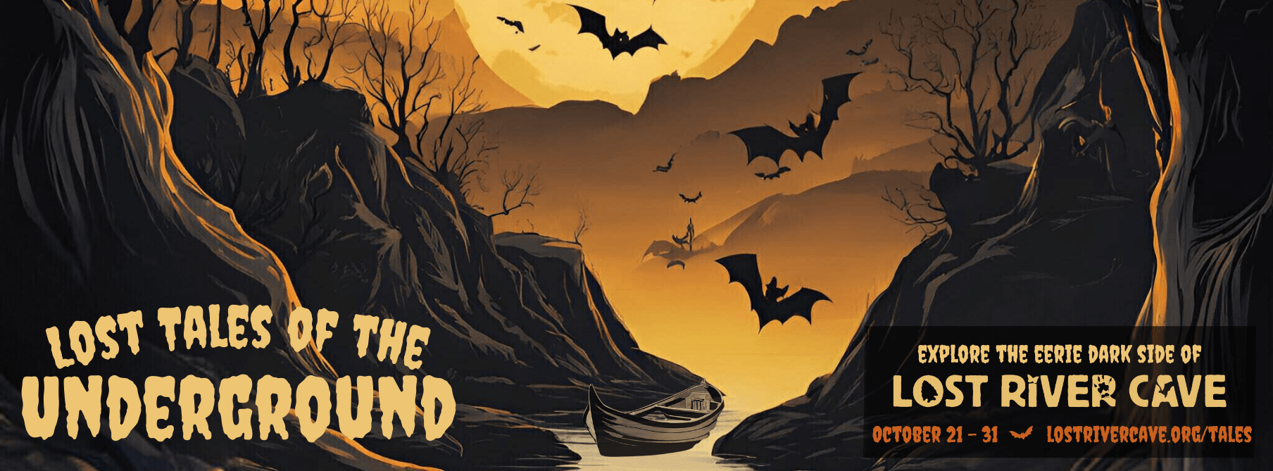 Lost Tales of the Underground: Haunted Boat Tour at Lost River Cave, Kentucky