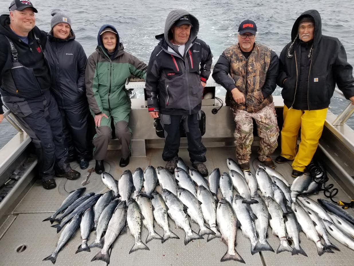 Salmon Fishing in Homer with Bob's Trophy Charters