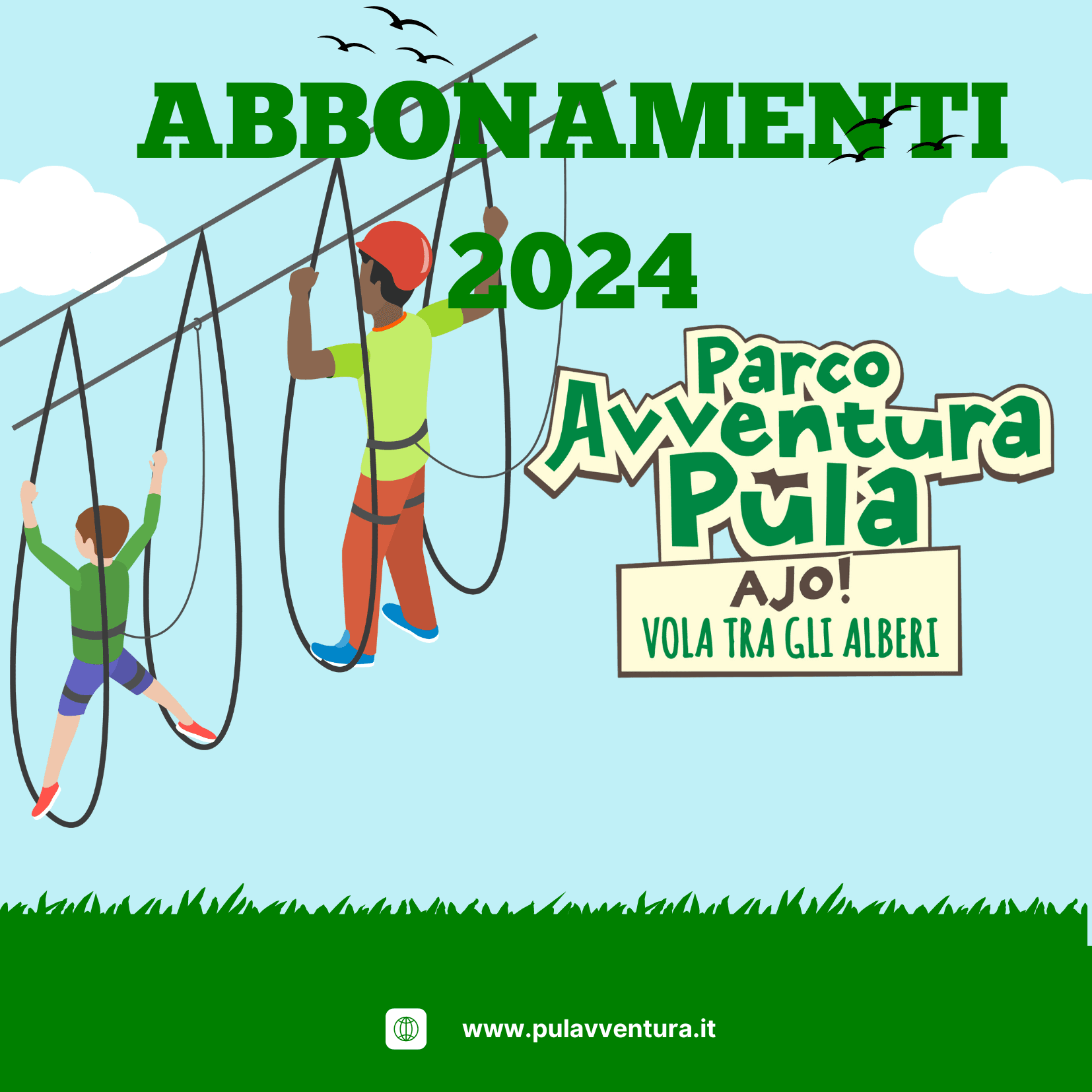Adventure Park Climbing Courses in Sardegna, Italy