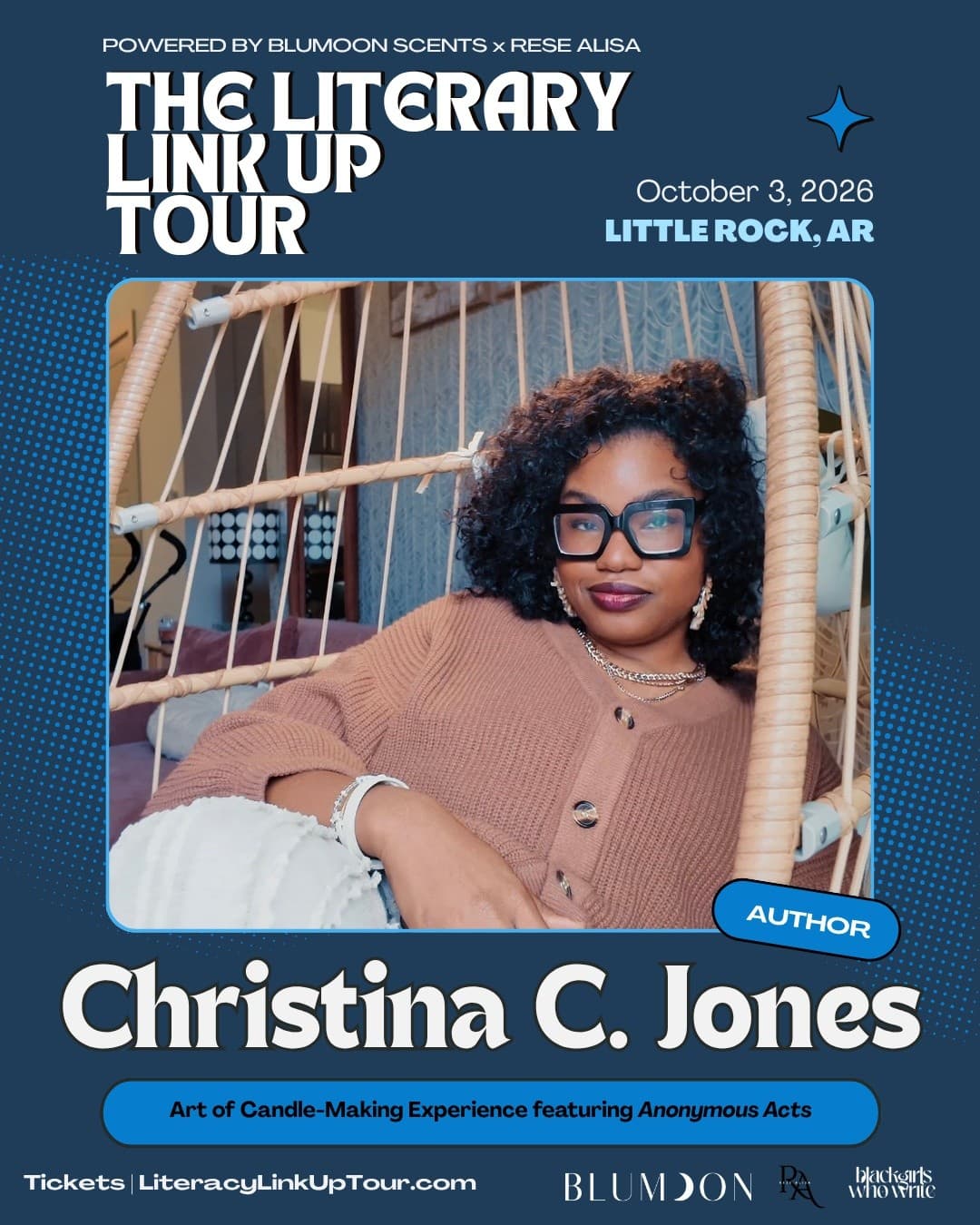 Little Rock Literary Link Up: Candle-Making with Christina C. Jones