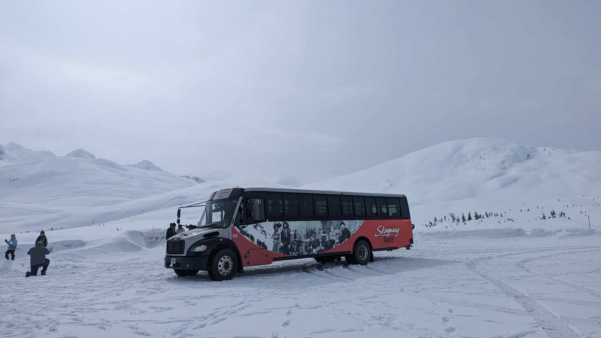 Winter Wonderland Yukon Tour with Skagway Tours in Alaska