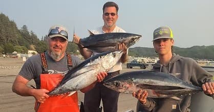 9-Hour Albacore Tuna Fishing Charter off Oregon Coast