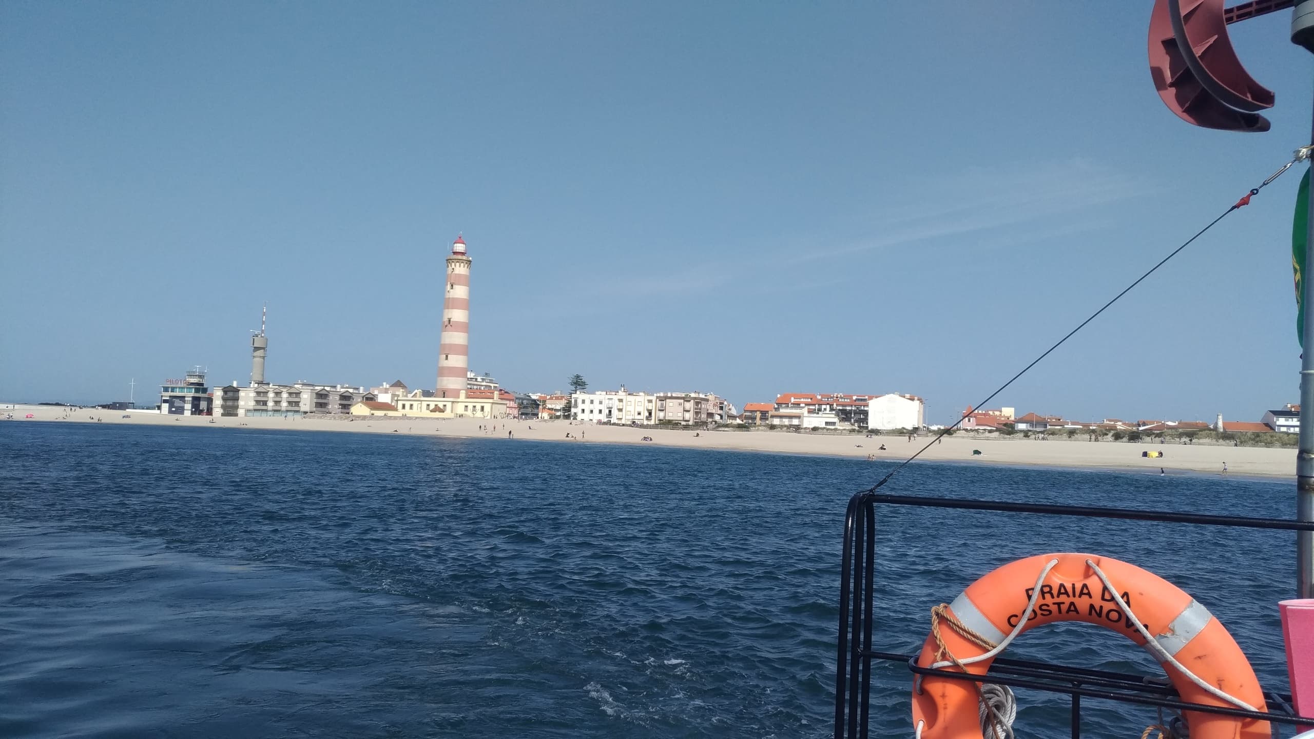 Speedboat Tour to Costa Nova with Praias da Ria