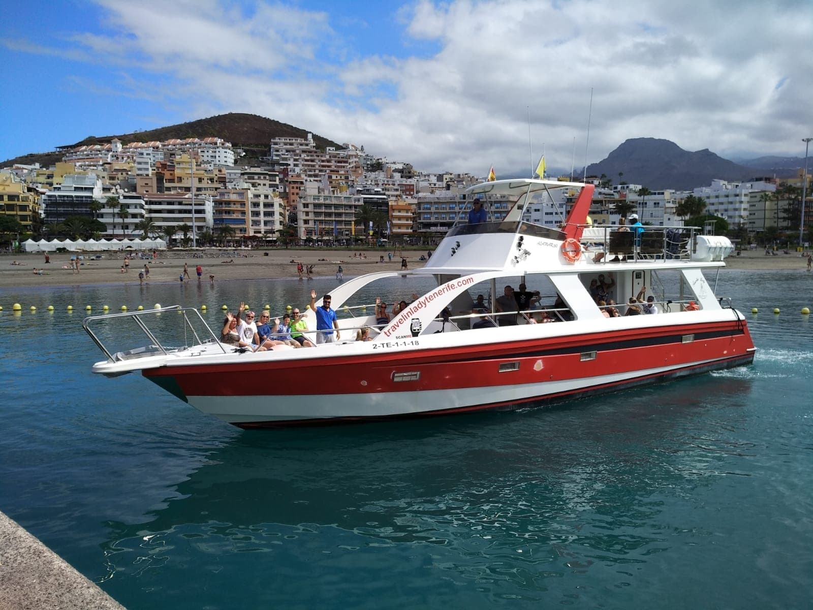 Whale Watching in Tenerife with Travelin' Lady