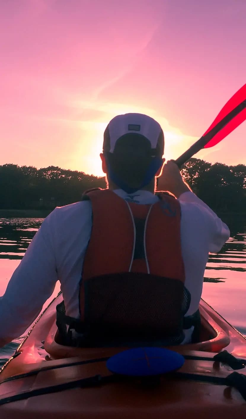 Sunset Kayaking with KayaKing Cocoa Beach in Florida