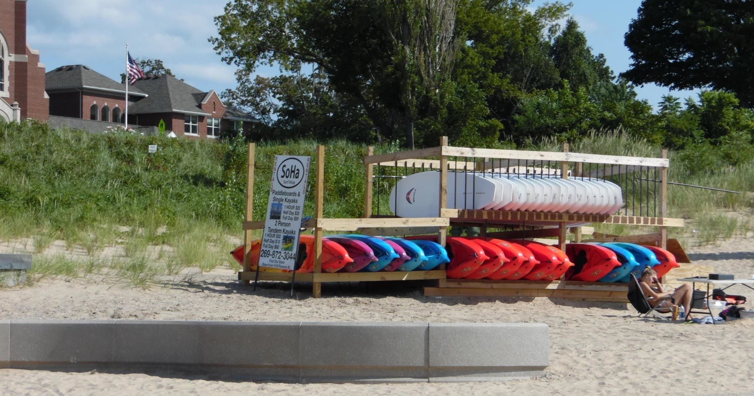2 Hour Kayak & Paddleboard Rental at South Beach, MI