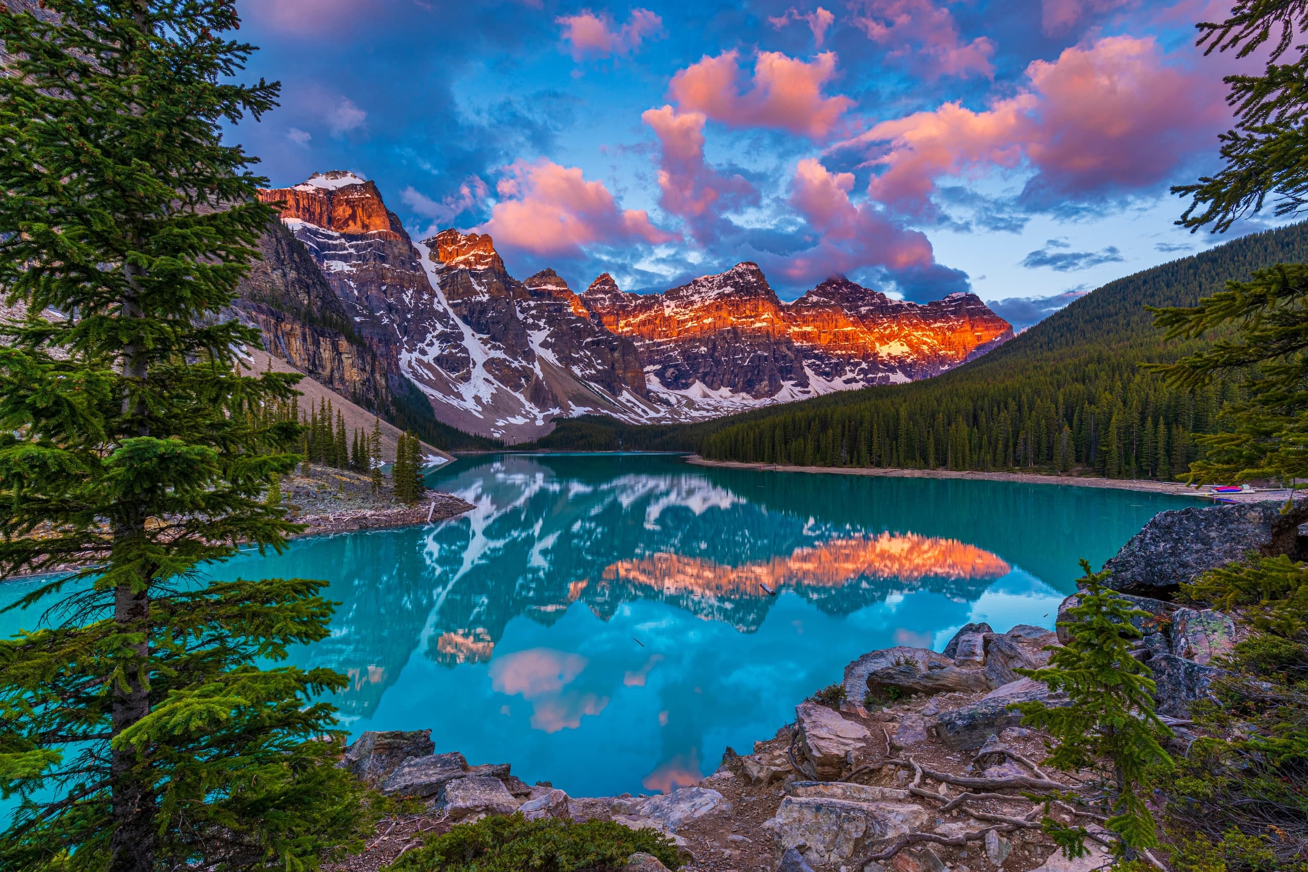 Land Adventures at Moraine Lake with The Mountain Explorer Co.