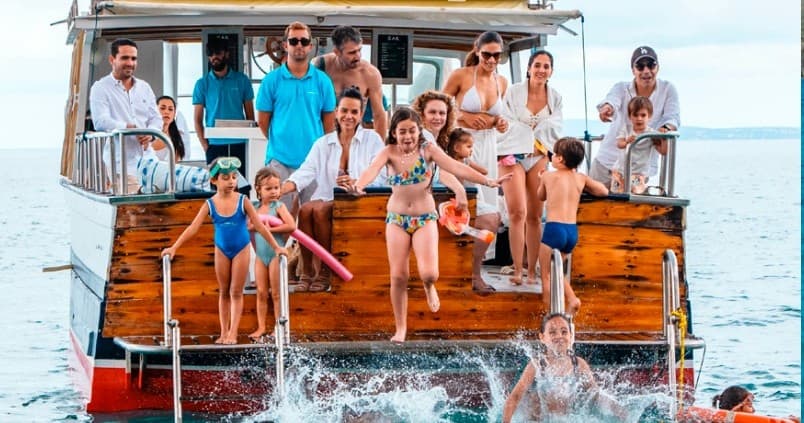 Superman Boat Tour: Swim, Sun & Snorkel the Bay of Palma from Magaluf