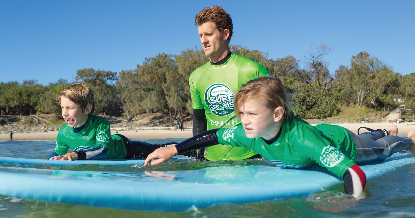 Holiday Surf Program for Kids by Solitary Islands Surf School